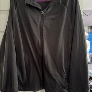 Champions Men's Black Zipup Windbreaker Jacket